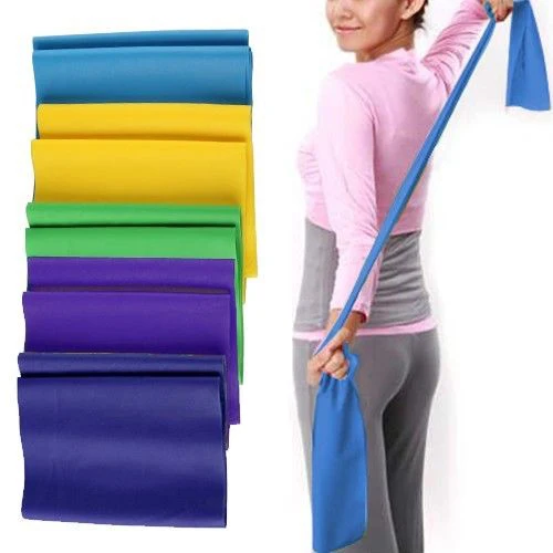 Gym High Elasticity Yoga Rubber Stretch Resistance Exercise Fitness
