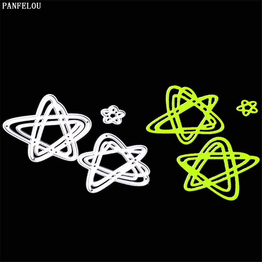 

PANFELOU The star lights metal craft paper die cutting dies for Scrapbooking/DIY Christmas wedding Embossing mould cards