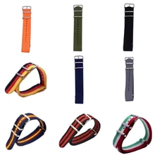 Watch Band Strap Nylon Mesh Watchbands Women Men Sport Watches Belt Accessories Relojes Hombre 2017 22mm Canvas