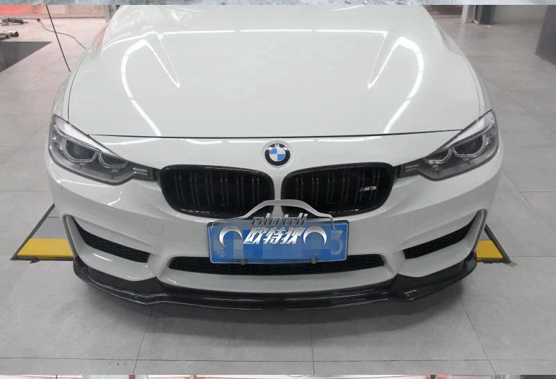 Автомобили наивысшего качества F30 Тайвань AN/Good Go M3 кузов комплект бампер из углеродного волокна V стиль передняя губа 2012 вверх аксессуары для стайлинга автомобилей