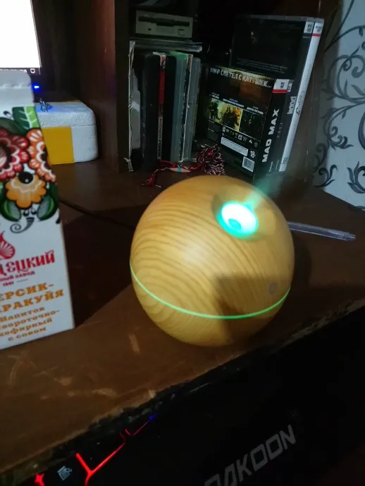 USB Round Aroma Essential Oil Diffuser