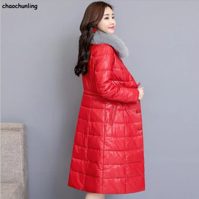 L'eau Super À red Corée Chaud Duvet Féminine De 2018 Taille 5xl Grande Imperméable 100 Veste Bas Black Femmes Design Blanc Hiver La Épais Le Mode Nouveau Vers Canard YaaOxnpT6