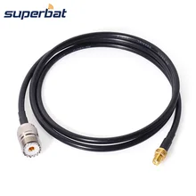 Superbat SMA «Мама» для адаптера крепление УВЧ так-239 женские RG58 коаксиальный кабель 1 м