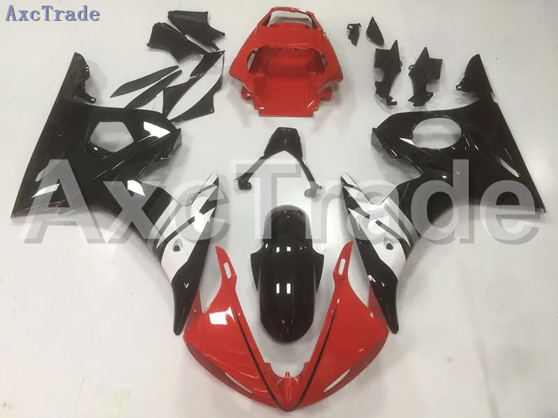 

Motorcycle Fairings Kits For Yamaha YZF600 YZF 600 R6 YZF-R6 2003 2004 2005 03 04 05 ABS Injection Fairing Bodywork Kit Red B37