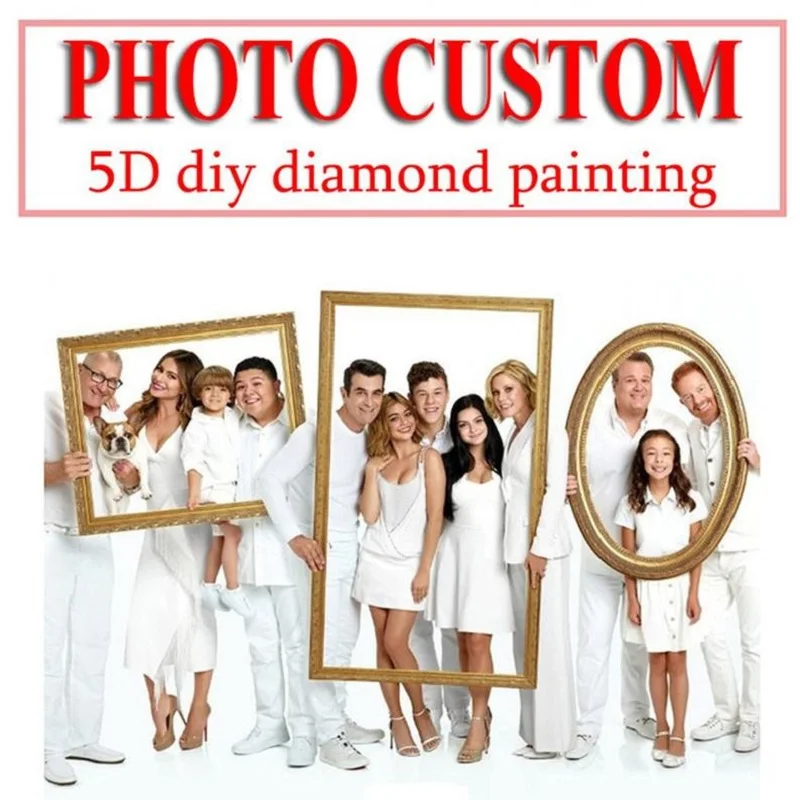 

Photo Custom Diamond Painting Full Drill Diamond Mosaic Rhinestone DIY Painting Embroidery Cross Stitch Pictures Handmade Gift