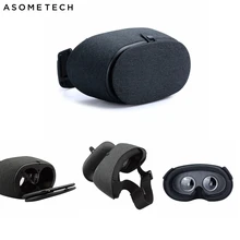 ASOMETECH 3D Game Helmet Virtual Reality Intelligence VR Glasses Headset Stereo Box Fabric Art VR For 4.7-6 inch Mobile Phone