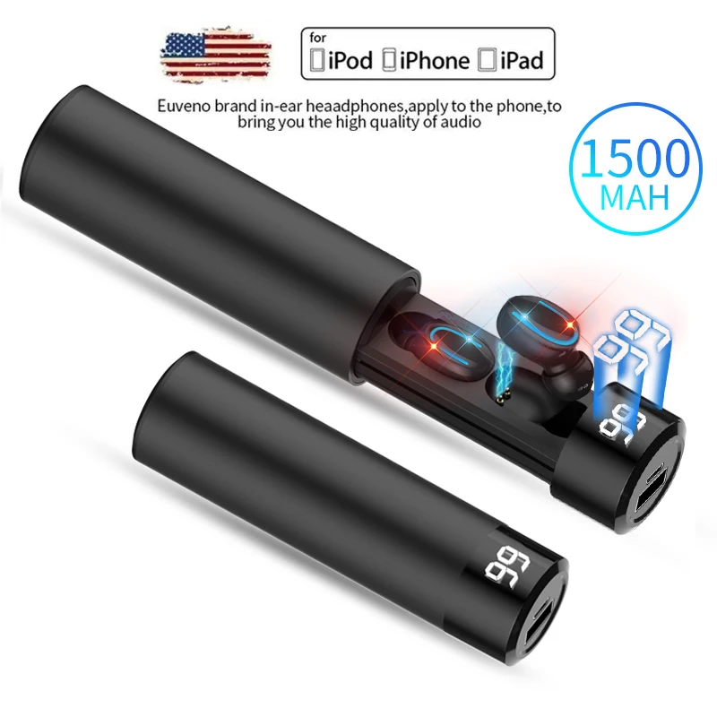 

Q67 TWS Wireless Earbuds 3D Stereo Mini Bluetooth Earphone 5.0 With Dual Mic Sports Waterproof Earphones Auto Pairing Headset