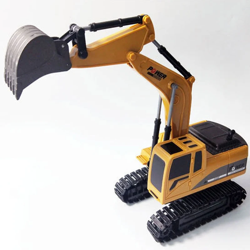 

YETAA Original RC Truck Ready To Go Excavator Toys Remote Control Engineering Dump Trucks Model Heavy Vehicles Toys For Children