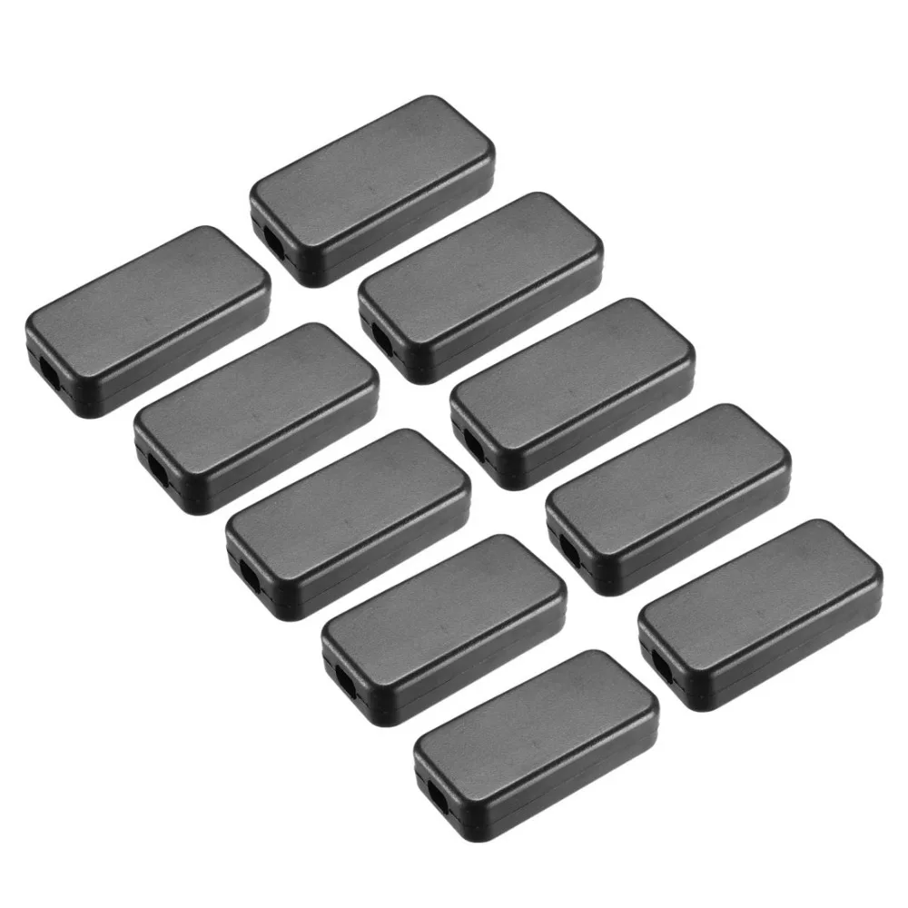 

Uxcell 10Pcs/lot 40x20x10.5mm 40x20x11mm 60x36x17mm ABS Electronic Plastic DIY Junction Box Enclosure Case Black