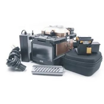 

FTTH Optical Fiber Fusion Splicer English menu 7s fast splicing AV6481 optical fiber fusion splicer with 320 Times Magnification
