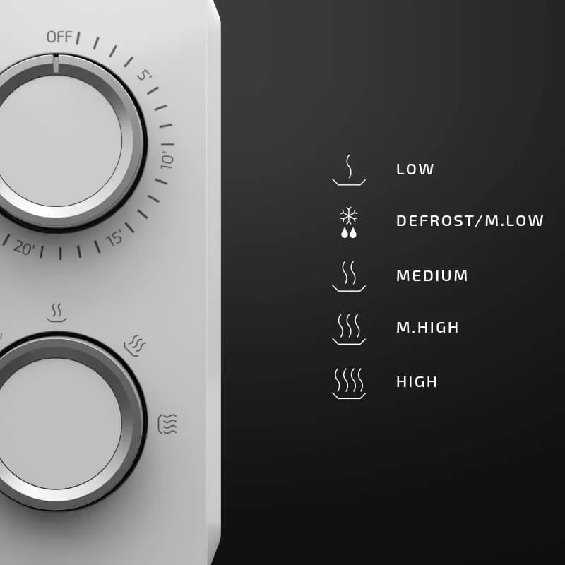 Cecotec Microwave ProClean 3010 Capacity of 20 Liters Powerful 600W Technology 3DWave Timer Elegant design Easy to Use and Clean Cecotec Microwave ProClean 3010 Capacity of 20 Liters Powerful 600W Technology 3DWave Timer Elegant design Easy to Use and Clean