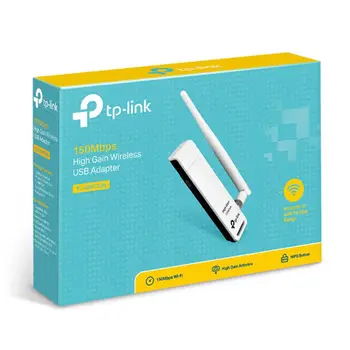 

150 Mbps USB Wireless WiFi Adapter with antenna stick TP-LINK TL-WN722N