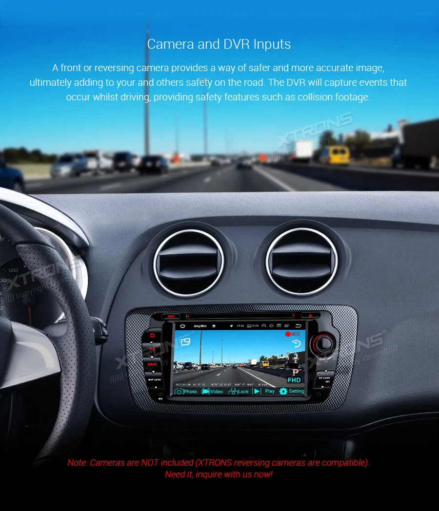 XTRONS " Android 9,0 Автомобильный DVD плеер для Seat Ibiza MK4 6J спортивного купе Ecomotive Cupra 2009 2010 2011 2012 2013 с радио, gps, wifi