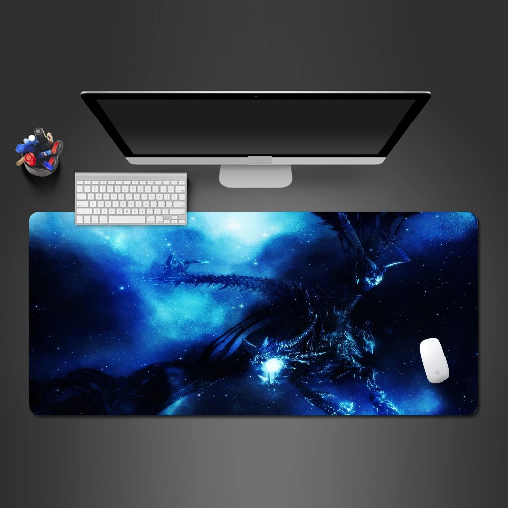 

Domineering Blue Dragon Mouse Pad High Professional Quick PC Gaming Computer Mouse Pad Computer Keyboard Mouse Mats Best Gifts