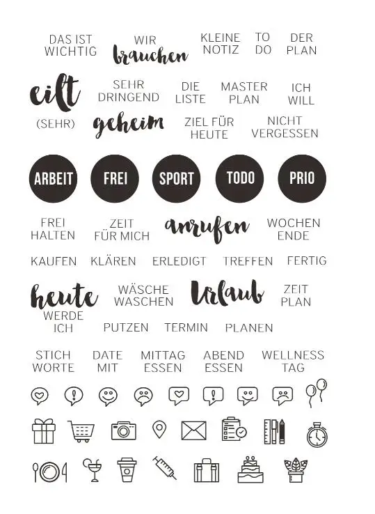 Duitse Transparant Clear Siliconen Stempel/Seal voor DIY scrapbooking/fotoalbum Decoratieve clear stempel G019