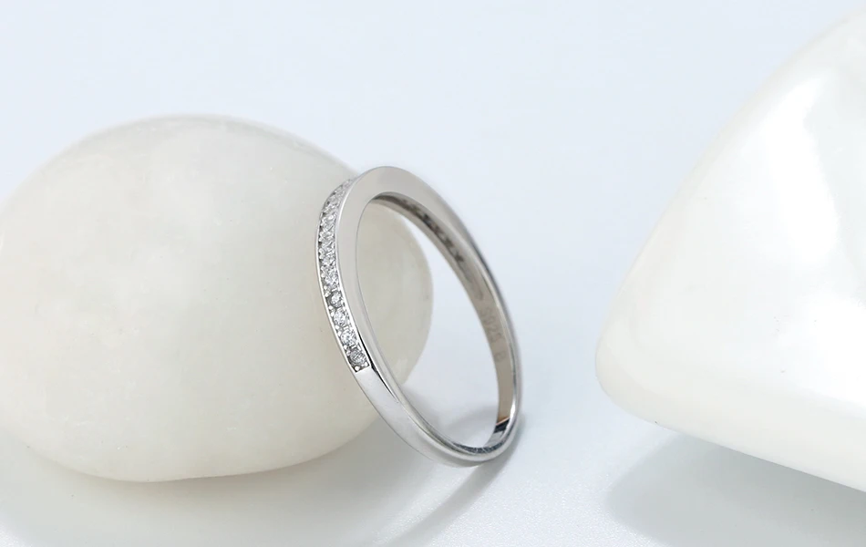 Effie queen 925 серебряных колец для женщин AAA кубический циркон обручальное кольцо из стерлингового серебра кольцо ювелирные изделия brmujer BR136