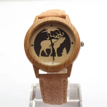 

Cork Watch. Eco Watch. Cork watch for women and men.natural cork handmade Original cork watch WA-103