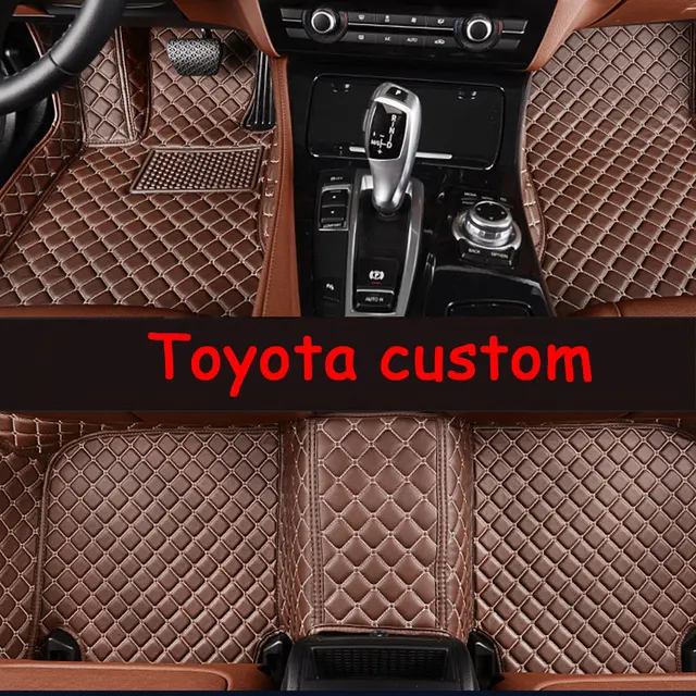 Custom fit car floor mats for Toyota Land Cruiser 200 Prado 150 120