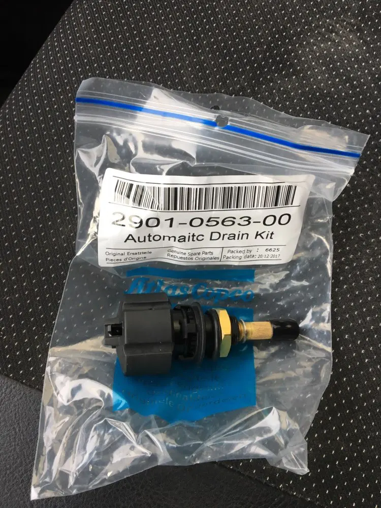 Automatic drain valve 2901056300 atlas copco automatic drain valve for