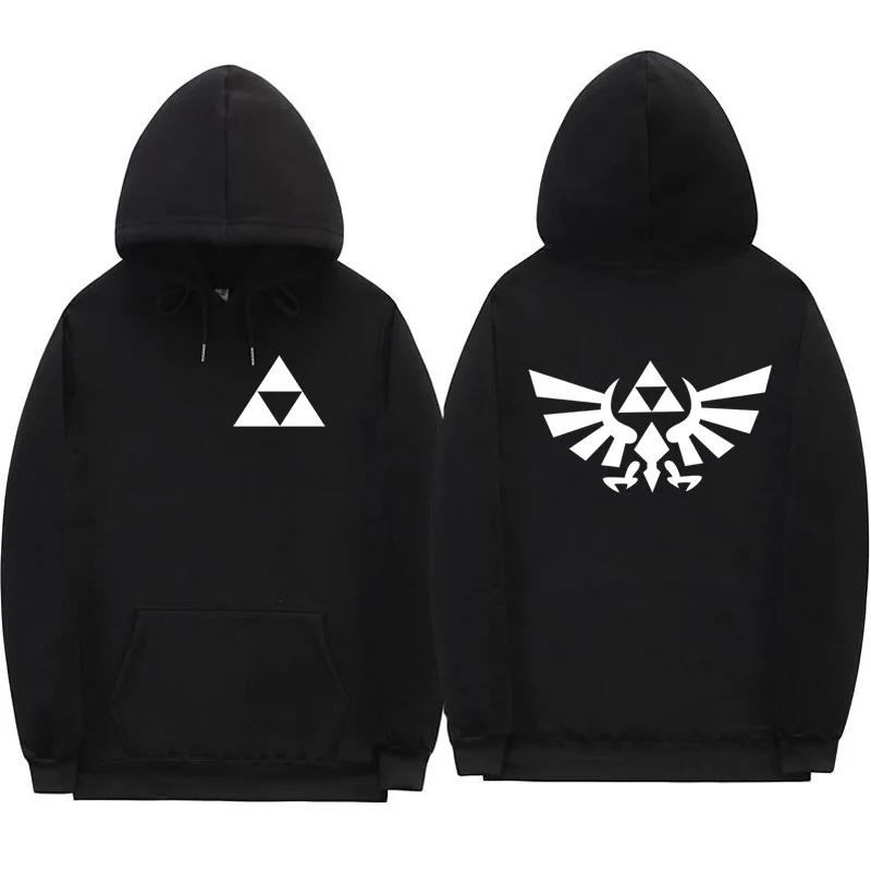 

NEW 2018 men's Long Sleeve Sweatshirt The Legend of Zelda Hoodie Kanye West men Hoodies Hip Hop Streetwear Hoody Man Clothing