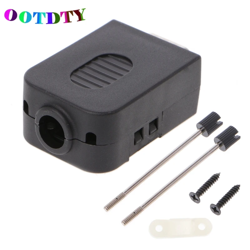 

OOTDTY DB9 Male RS232 Serial Connector Breakout Board Screw Terminals Jack Post Drop Shipping Support