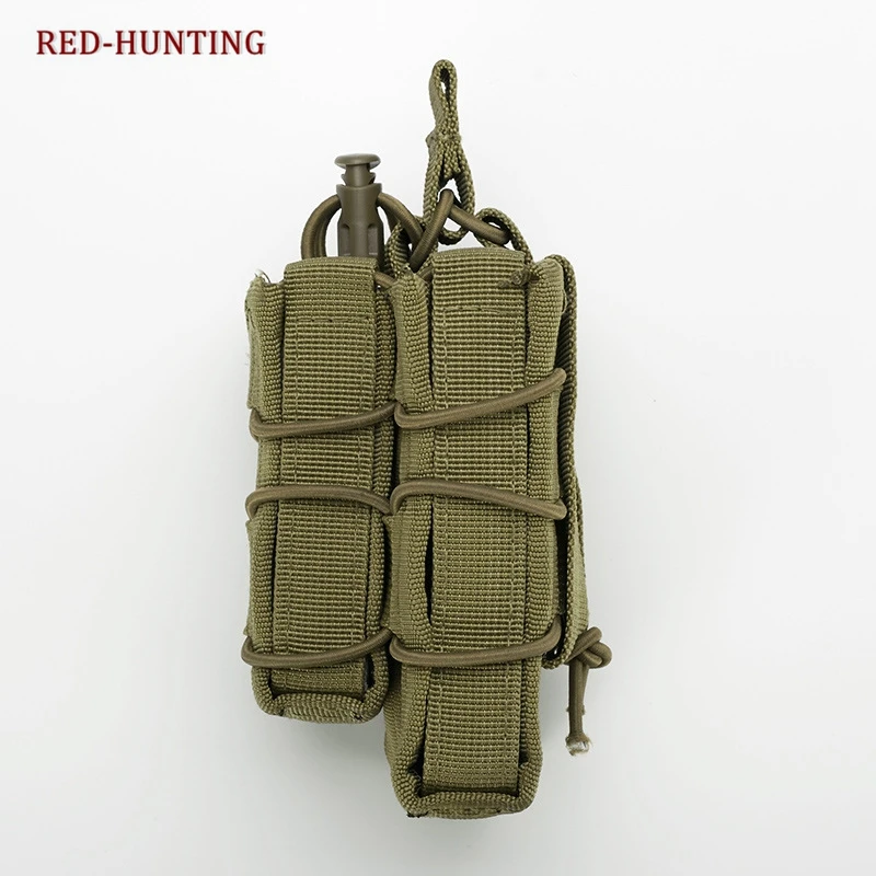 Tactical Single Pistol AK M4 M14 Magazine Pouch Airsoft Fast Hunting Magazine Pouches