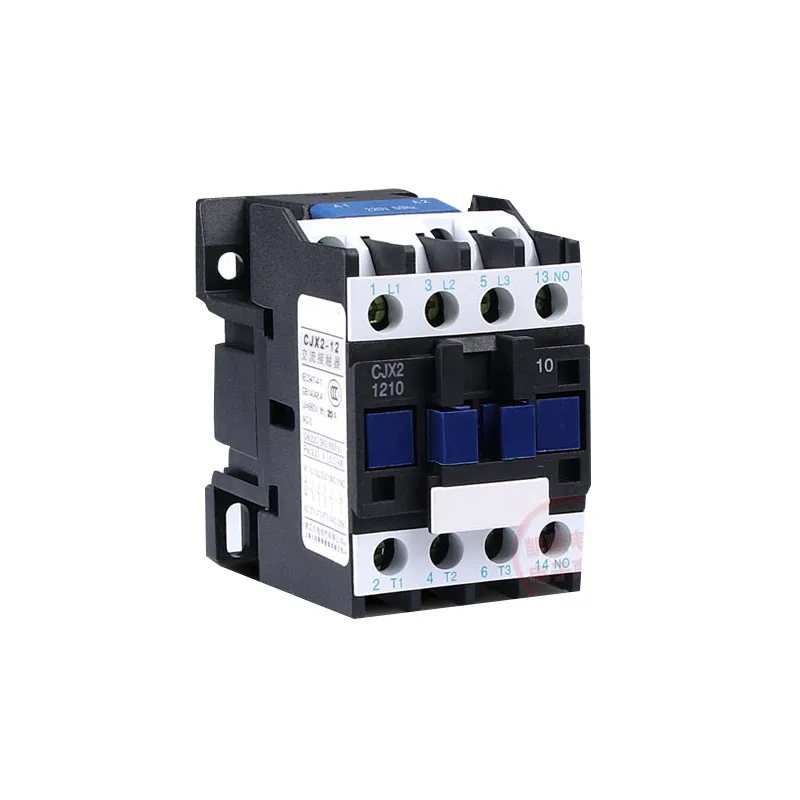 

AC Contactor 12A 3 Phase 380V 220V 110V 36V 24V 50/60Hz Din Rail Mounted AC Contactor CJX2-1201 CJX2-1210 LC1