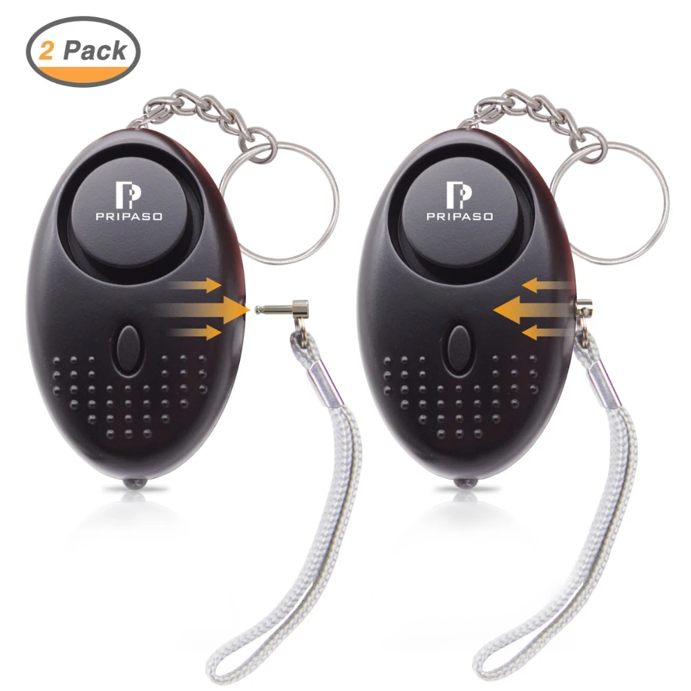 130 dB USB ricaricabile autodifesa portachiavi Sirena di sicurezza dispositivi di protezione personale con mini luce LED bianco Safesound Personal Alarm 130 dB USB ricaricabile autodifesa portachiavi Sirena di sicurezza dispositivi di protezione personale con mini luce LED bianco Safesound Personal Alarm