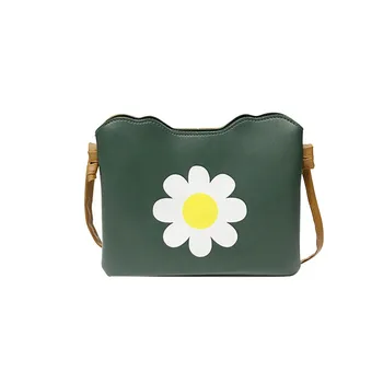 

New trend Women bag high quality PU leather hasp Hangbags Diagonal bag fashion Simple Cute cartoon printed Women bag