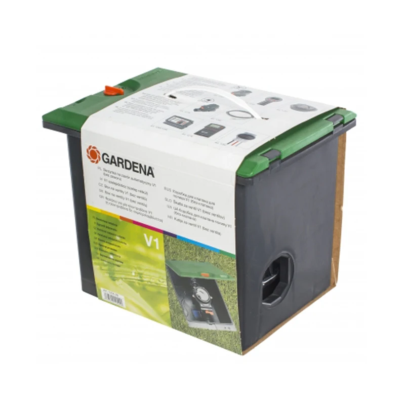 Коробка для клапана GARDENA 01254 29.000.00 (Для 1 полива 9 В или 24 телескопическое резьбовое