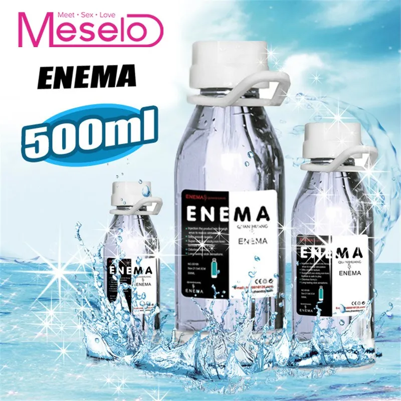 Лубрикант Meselo 500 мл безопасный водорастворимый анальный очиститель для вагины