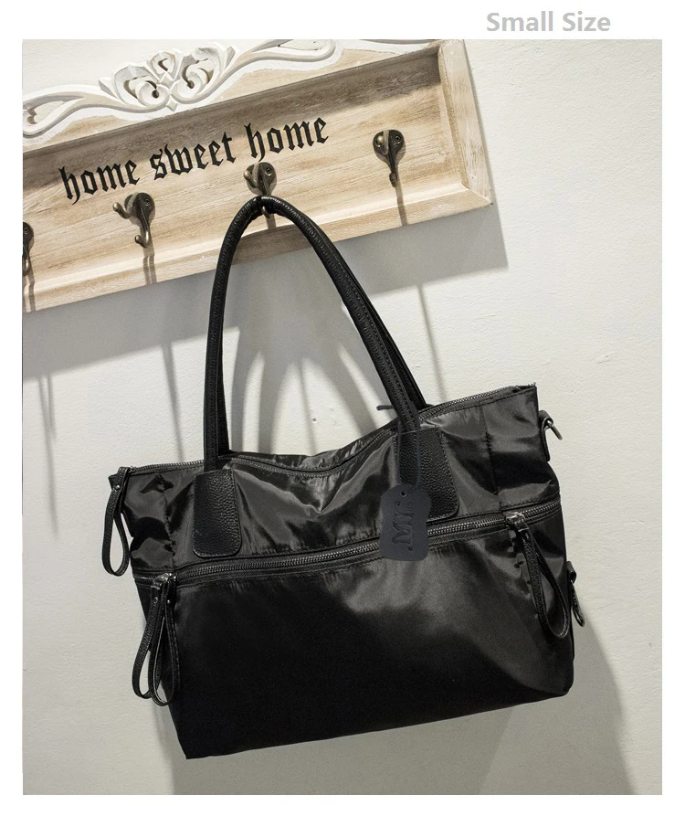MJ брендовые дизайнерские женские сумки в европейском и американском стиле, большая повседневная черная оксфордская сумка на плечо, легкая вместительная сумка