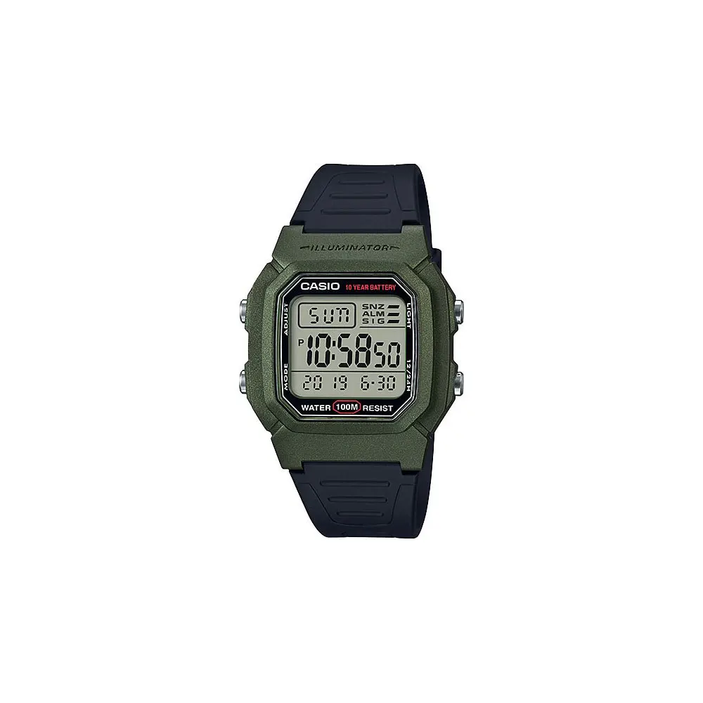 Наручные часы Casio W-800HM-3A мужские кварцевые