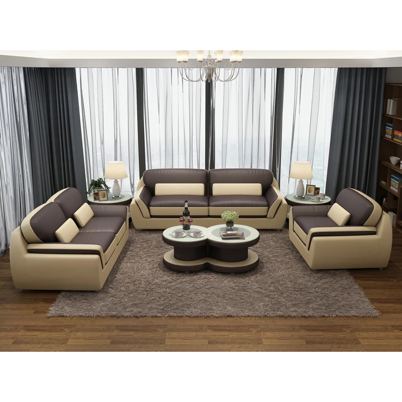 Диваны из натуральной кожи 7 местный диван современный дизайн 2020|Диваны для