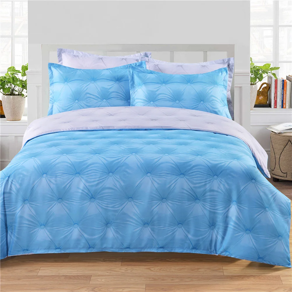 3Pcs/Set Fashion Duvet Cover + 2 Pillow Cover Bed Decoration Bedding