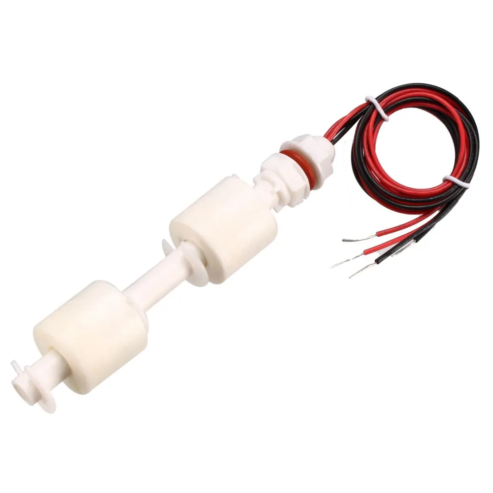 

UXCELL PP Dual Ball Float Switch M10 115mm Fish Tank Vertical Liquid Water Level Sensor Plastic Blue For Electronic Electrical