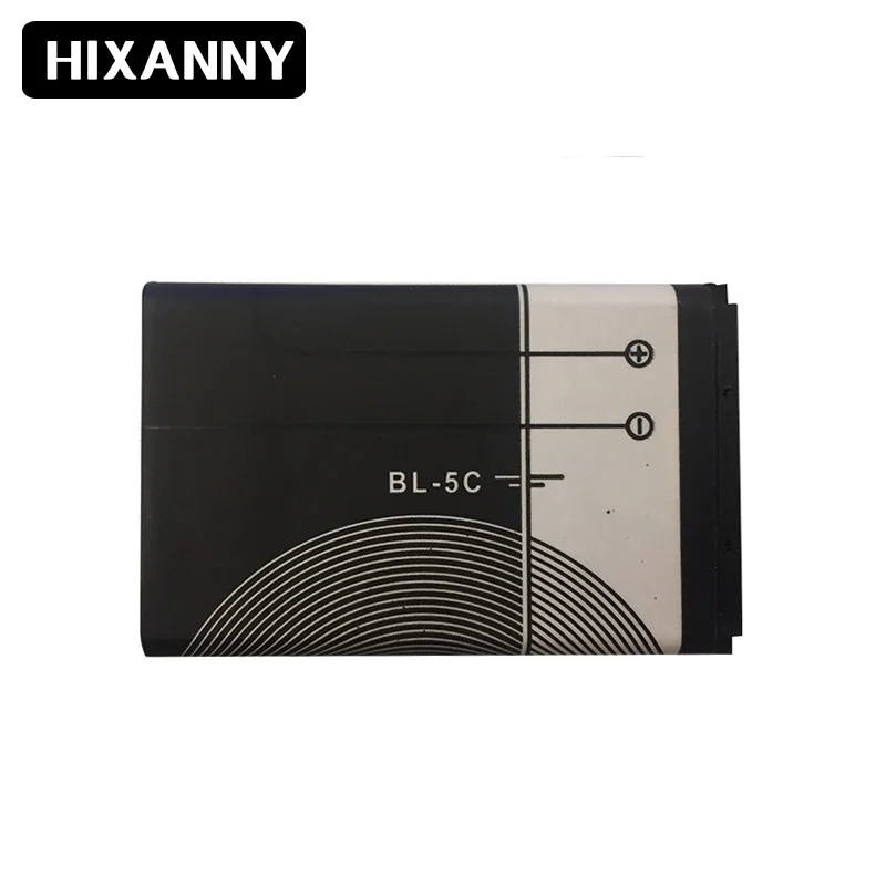 1pc BL 5C Replacement Battery 1020mAh Original BL 5C Rechargeable Batteries For Nokia Mobile