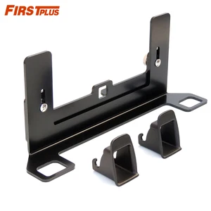 Universal Latch ISOFIX Belt Interfaces Guide Retainer Thicken Steel Car Seat Bracket For Child Safety Seat ISOFIX Groove Free