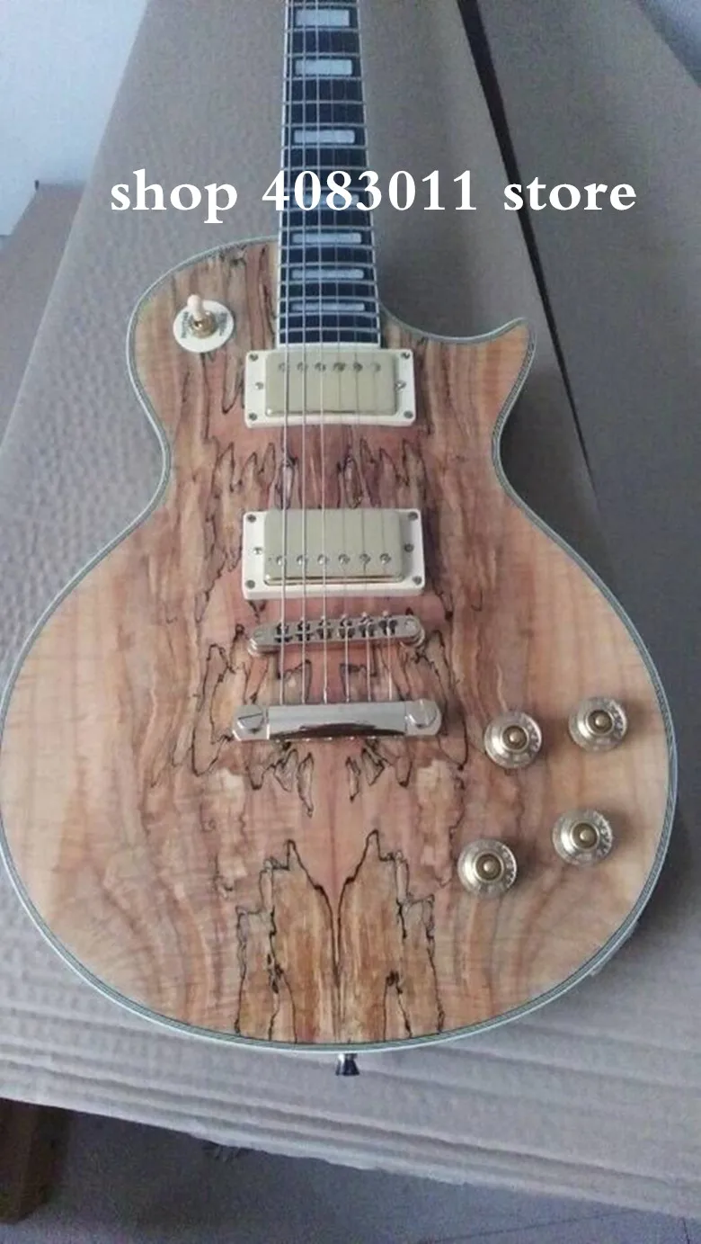 

burl texture electric guitar