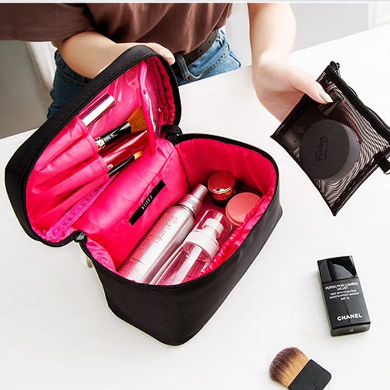 QEHIIE Women's cosmetic bag Professional beautician organizer Cases