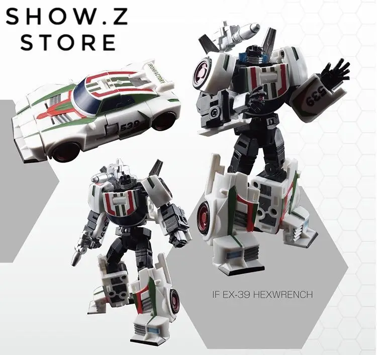 

[Show.Z Store] IronFactory Iron Factory IF EX-39 EX39 Hexwrench Wheeljack Transformation Action Figure