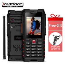 ioutdoor T2 Rugged Phone IP68 Waterproof Shockproof Cold Resistant Walkie talkie Powerbank Flashlight 4500mAh Russian keyboard(China)