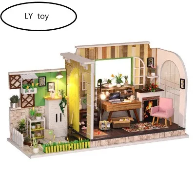 

LY Toy Diy Hut Gothenburg Studio Hand Made House Model Toy