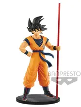Banpresto Dragon ball Super Figure son goku figurine PVC model Figurals Dolls Brinquedos figuarts hazy beauty dragon ball gt figure rise standard super saiyan 4 goku vegeta figure juguetes brinquedos dolls toys figurals