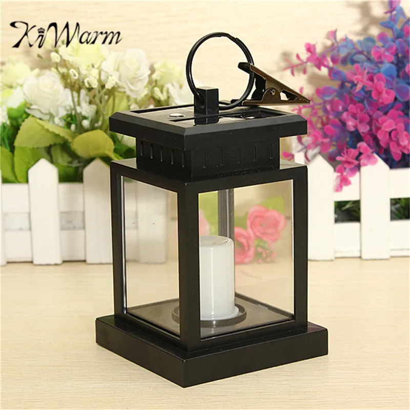 

KiWarm Classic Outdoor Solar Power Twinkle LED Candle Light Yard Garden Decoration Umbrella Tree Lantern Hanging Lamp Gift