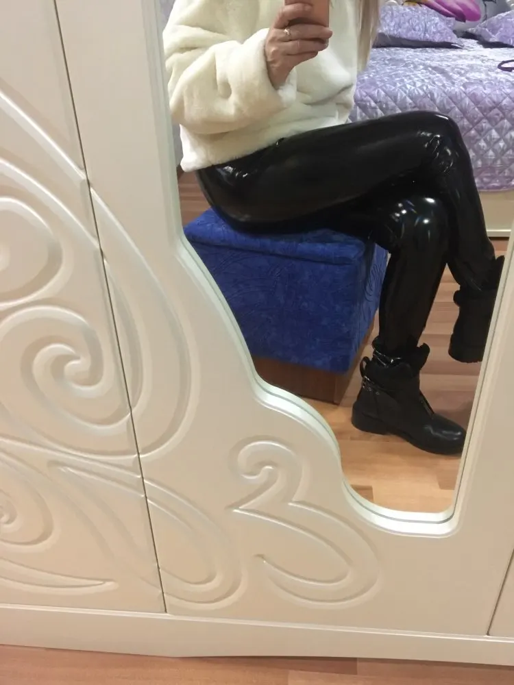 Виниловые лосины WOTWOY
