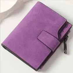 Модный Топ качество небольшой кожаный бумажник кошелек женский деньги сумка небольшой карман монету молнии Популярный бренд Модные Стиль
