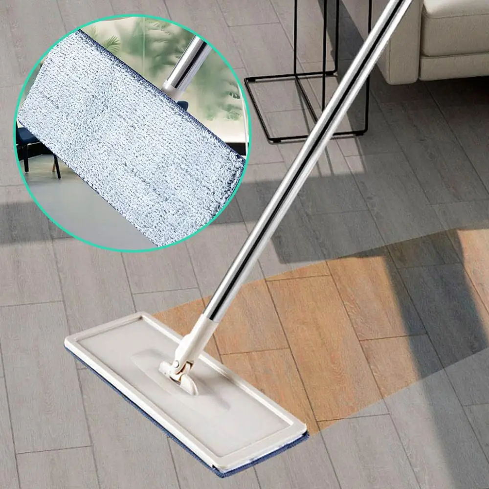 TG-Motors Automatic Spin Mop Avoid Hand Washing Ultrafine Fiber Cleaning Cloth Home Kitchen Wooden Floor Lazy Fellow Mop