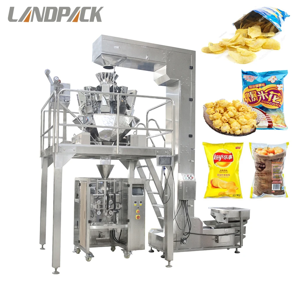 

Automatic low cost small nitrogen potato chips snack bar food pouch packing machine price for business with CE