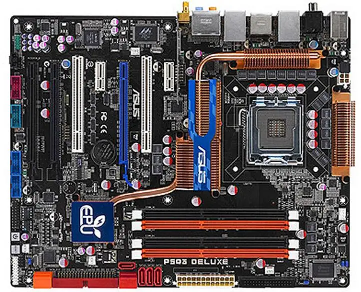 

For ASUS P5Q3 Deluxe/WiFi-AP @n Desktop Motherboard P45 Socket LGA 775 DDR3 Used Mainboard